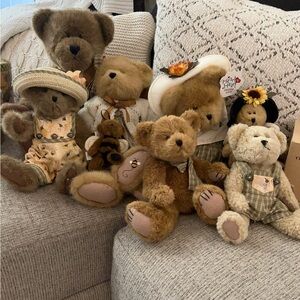 Charming Plush Teddy Bear Set